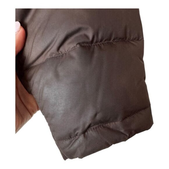 Polo Ralph Lauren Jacket Boys 6 Brown Ripstop Down Hooded Puffer Coat Outdoor‎ - Picture 5 of 15